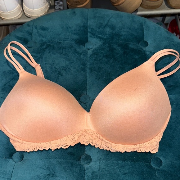 aerie Other - Aerie Soft Peach Lace Bra